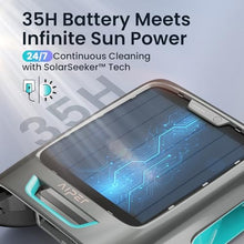 AIPER EcoSurfer S2 24/7 Solar Pool Skimmer Robot with App Support, Blue