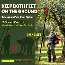 Battery Powered Fruit Tree Shaker Tool for Harvest and Coffee