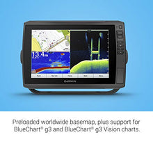 Garmin ECHOMAP Ultra 122sv Chartplotter/Sonar Combo with GT56UHD-TM Transducer 12" Black