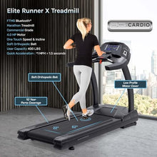 3G Cardio Elite Runner Treadmill Black