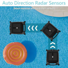 Solar Powered Robotic Pool Skimmer, Dual Charging Modes, All Day, Ideal for All Swimming Pool Types