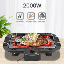 Electric Grill Smokeless Barbecue Machine Household Indoor 5-Level Temperature Table Top Smokeless Tool for Camping