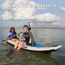 Sea Eagle 385FT Fasttrack Inflatable 12'6" Touring Kayak Blue/White