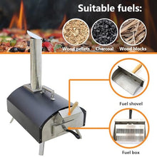Pizza Oven Outdoor Pizza Oven Pizza Maker with Thermometer Portable Stainless for Backyard Pizza Ovens
