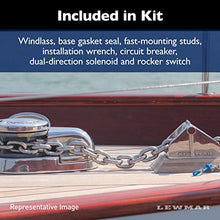 Lewmar Pro-Series 12V 700-Watt Horizontal Windlass Kit for Boats 20'-38' Multi