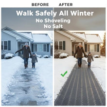 RHS Electric Heated Snow Melting Mat, 30 in x 5 ft Non-Slip Outdoor Walkway