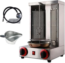 Llpsmeng Electric Doner Kebab Machine|Electric Cooking Grill Barbecue Machine|360° Rotating Vertical Rotissery|Vertical Kebab Burner|Temperature Switch|with Electric Kebab Cutter