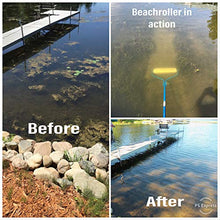 Beachroller - Weeds Muck Silt Gone! Lake Weed Removal Tool. Long Reach 20ft Handle System with Stainless Steel Blades.