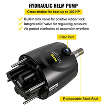 VEVOR Outboard Propeller and Hydraulic Steering Kit 300HP Black
