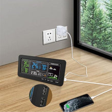 Weather Clock LED Electronic Alarm Multi-Function Indoor Thermometer