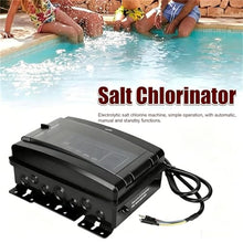 WYBYYDS Salt Chlorinator, 10/15/20/30/50G/H Chlorine Generator Auto-Stop When No Water, Smart Salt Chlorinator for Above Ground Pool & Hot Spring Pool 30g75m³