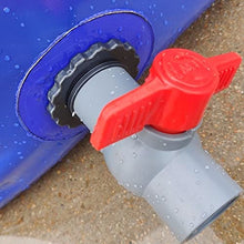 High Capacity Outdoor Water Bladder ,Soft Drought Water Bag Collapsible Water Bladder Tanks Container,RV,Camping Accessories Summer Solar Shower Bag WMEIE ( Color : Blue , Size : 1.5x1.2x0.6m(1000L) )