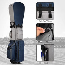OEIPSMK Lightweight Sunday Golf Bag with Strap and Stand B