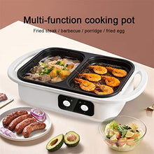 BFGRDDW Oven Household Barbecue Pot Small Electric Plate Fried Roasted and Rinsed barbeque