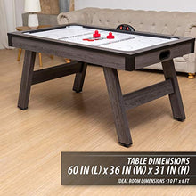 EastPoint Sports 60" Apollo Hover Hockey Table with LED Scoring Grey