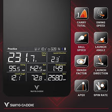 VC VOICE CADDIE Swing Caddie SC4 Portable Golf Simulator Black