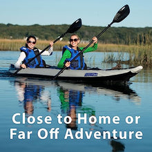 Sea Eagle 385FT Fasttrack Pro Carbon Inflatable Touring Kayak Blue/White