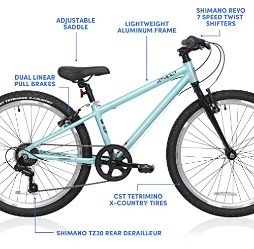 Kent International 24" Kent 2400 Mountain Bike Teal