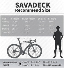 SAVADECK Carbon Road Bike T800 700C 105 R7000 22 Speed Grey