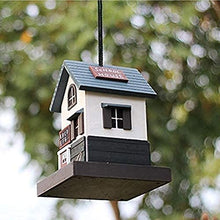 Feiyx Handmade Wooden Outdoor Bird Feeders,Deluxe Clear Window Bird Feeder,Great for Wild Birds,for Yard,Garden and Lawn Decorations