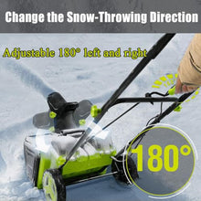 Battery Snow Blower 40v 20in Clearing Width for Snow 2batteries