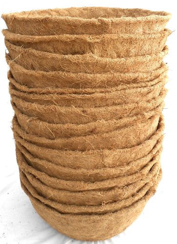 20" Basket Coco Moss Liner - 10" Deep Set of 15 Liners (C421L)