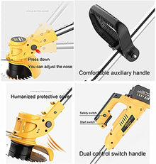 20000mA Rechargeable Electric Hovering Lawn Mower Lithium Electric Lawn Mower Multi-Function Weeder Electric Lawn Mower