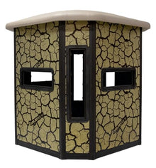 MUDDY Muddy Bull Box Blind Steel Wall Construction Cracked Mud Camo Multi