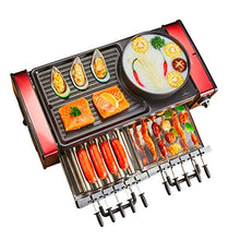Household Electric Barbecue Machine Multifunctional Korean Style Smokeless BBQ Grill Hot Pot BBQ Integrated Machine
