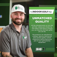 The Indoor Golf Shop SIG12 Golf Simulator Enclosure with SIGPRO Premium Screen