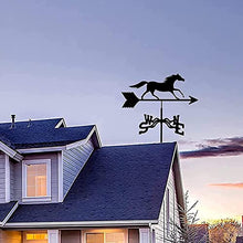 Metal Weathervane Outdoor Roof weathervane Garden Yard Decor Stainless Steel Weathercock Indicating Wind Direction Farm Scene Home Outdoor Crafts Ornaments D 35X50CM (B 35X50CM) (E 35X50CM)