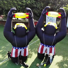 HOAELOS Inflatable Giant Gorilla Rocket 20 Feet for Advertising and Parties