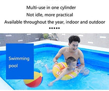 Inflatable Pools for Kids and Adults Lounge Water Party Air Swimming Pool Suitable for Outdoor Garden Backyard Portable 180x140x60 Cm Backyard Wa