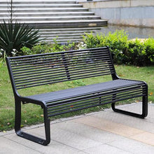 Sunyongfly Wrought Iron Park Bench,Outdoor Garden Bench,Double Outdoor Bench, for Squares, Parks, and Residential Areas(Size:150cm)
