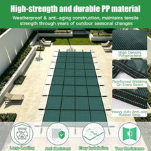 AMZSTAN 32 x 52 FT Inground Pool Cover with Complete Installation Kit