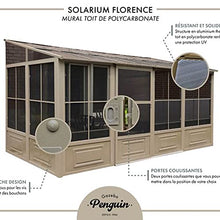 Gazebo Penguin W1608 Add-a-Room All-Season Solarium Slate
