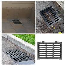 YXEDPBF Cast Iron Drain Grate 40x60x3cm Outdoor Drain Cover Durable Drainage Grid with Frame Ideal for Sewage and Water Management HeavyDuty Drainage Solution