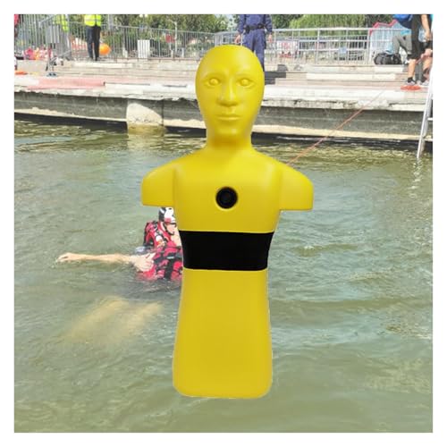 Pool/Beach and River Simulation Dummy,Water Dummy Drowning Prevention,for Water Practice,Easy to Drag(Color1)