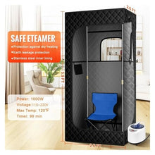 ZDGsrgWRG 1000/2000W 3/4L Portable Sauna Tent Steamer Folding Chair Set