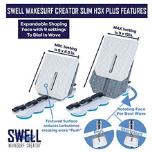 SWELL Wakesurf Creator Slim H3X Plus - Hydrodynamic Texture