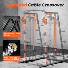 FEIERDUN Power Cage Smith Machine FOR01 + Weight Bench +BP 230lb