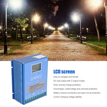 LIEROLYE Renewable Energy Controller Universal, for Wind Solar Hybrid Mppt Charge Controller Off Grid, 12000W Hybrid Charge Controller(24v48v)
