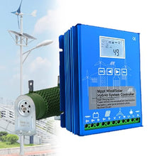 1pc Smart Voltage Adapt Hybrid Solar Wind Controller with MPPT - Auto-Detect 12V/24V/48V for Efficient Home Power Systems(48V)