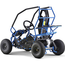 MotoTec Kids Electric Go Kart Maverick 1000w Black