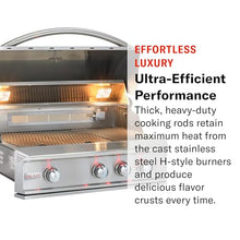 Blaze Professional LUX 3-Piece Outdoor Kitchen Package – 34-Inch Natural Gas Grill with Access Door & Grill Cover