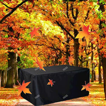 QIAOH Garden Furniture Cover Waterproof Rectangular 52x52x30in, Rattan Cube Set Cover Waterproof, Windproof, 420d Oxford Fabric Outdoor Garden Table Cover, Patio Table Cover