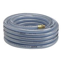 Underhill UltraMax Commercial Garden Water Hose, Heavy-Duty, Flexible, Anti-Kink, Non-Conductive, 600 psi, H75-125C, ¾ Inch x 125 ft, Clear