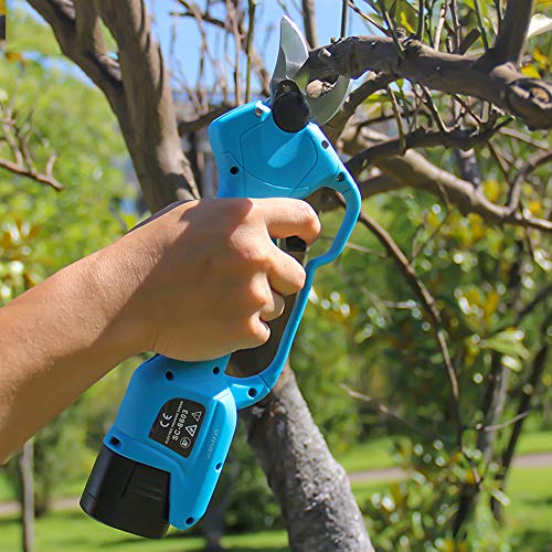 Long-Distance Electric Cutting Tools Garden Horticulture Tree Trimmer Professional Cutter with Sharp Blade Small Garden Tidying Kit Lithium Battery Easy to Carry Long Battery Life