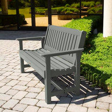 Sequoia Professional CM-BENSQ42-CGE Commercial Grade Exeter 4 Foot Garden Bench, Coastal Teak