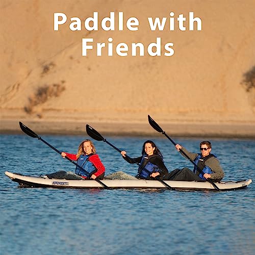 Sea Eagle 465FT Fasttrack Inflatable 15'3" Touring Kayak Blue/Gray